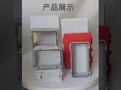 600x400x195mm universelle elektrische Kunststoffgehäuse mit Scharnieren