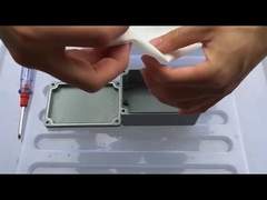 200x130x80mm unterirdische wasserdichte Metallverbindungskiste