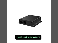 82*28*100mm Schwarz Aluminium Heatsink Gehäuse für elektronische Projektbox mit Wandmontage