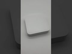 Quadratische Kunststoff-Router-Box 125 * 125 * 28 mm Wi-Fi-Router-Gehäuse für Netzwerkgerätegehäuse