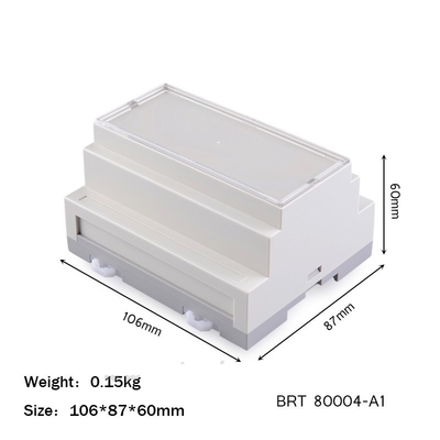 106*87*60mm ABS-UL 94 V0 Diy Plc-Lärm-Schienen-Einschließung für Elektronik-Projekt