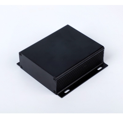 82*28*100mm Schwarz Aluminium Heatsink Gehäuse für elektronische Projektbox mit Wandmontage