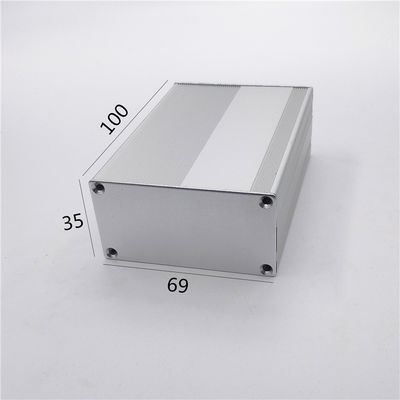 69*35*100mm geteilter Körper, der verdrängte Aluminiumeinschließungs-Oberflächenkästen sandstrahlt